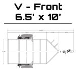 Sauna Trailer | Crank-Down Galvanized Steel | Multiple Widths and Lengths - Image 15