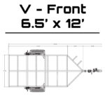 Sauna Trailer | Crank-Down Galvanized Steel | Multiple Widths and Lengths - Image 16