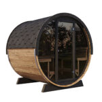 outdoor home sauna