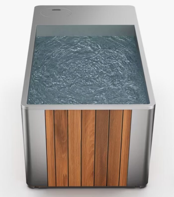 Red cedar cladding sealed for outdoor weather protection