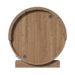 2 Person Barrel Sauna Kit | Sauna Life | Model E6 - Image 4