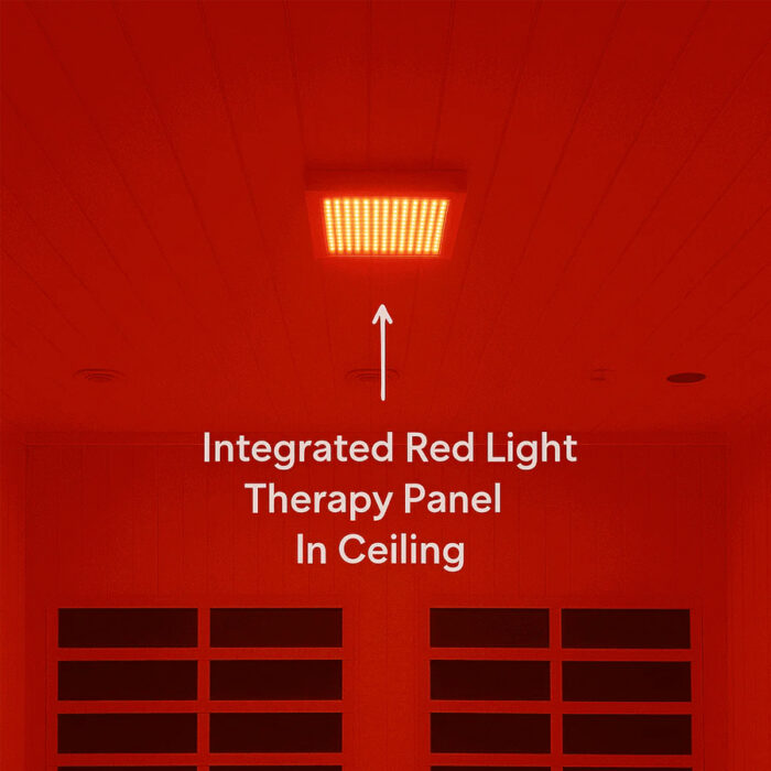 Maxxus 4 person cedar sauna with clasp-together assembly system