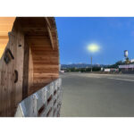 9-10 Person + Changing Room | Sauna Barrel w/Front Porch | 7' x 14' | Outside Sauna - Image 3