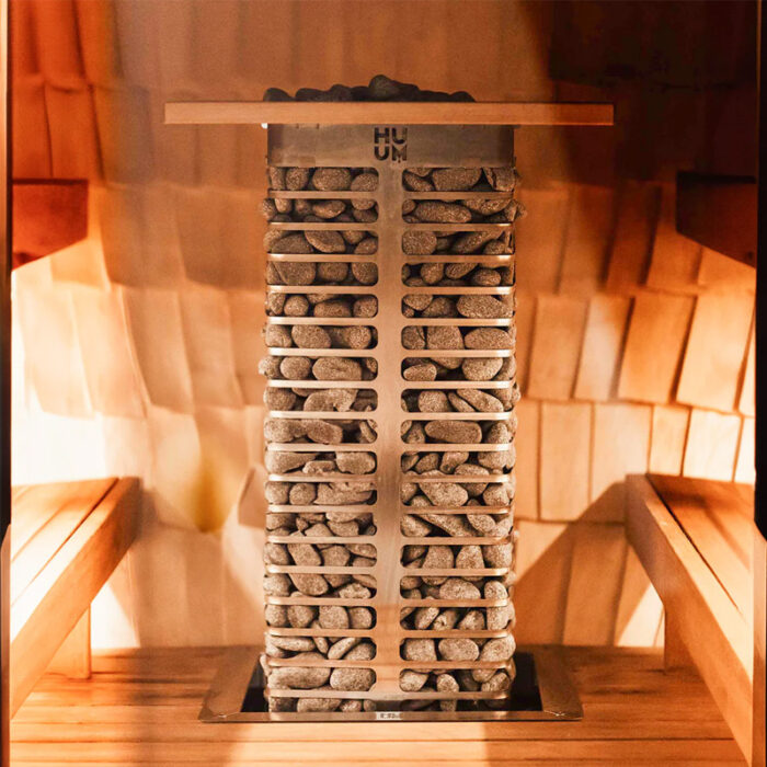 HUUM STEEL Mini 4 | Electric Sauna Heater | UKU Controller | 106' to 177' Cu ft - Image 6