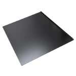 Narvi Floor Plate Floor Plate | 18" x 22" | Black Metal Protective Plate - Image 3