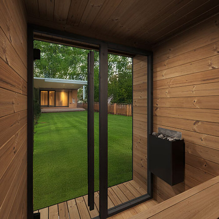 4 Outdoor DIY Sauna Kit | SaunaLife GL4 Outdoor Sauna Kit | Garden Luxury Series - Image 10