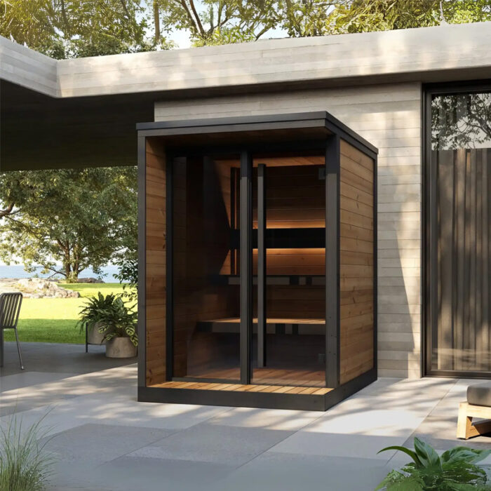 4 Outdoor DIY Sauna Kit | SaunaLife GL4 Outdoor Sauna Kit | Garden Luxury Series - Image 5