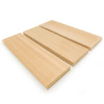 Premium cedar wood for sauna floor and bench application