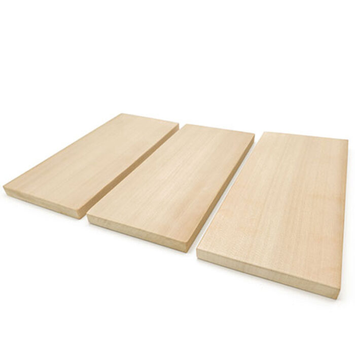 Smooth 1×6 cedar wood board ideal for sauna interior applications