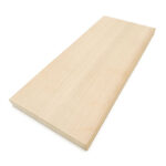 1×6 cedar board used for sauna bench framing and interior surfaces