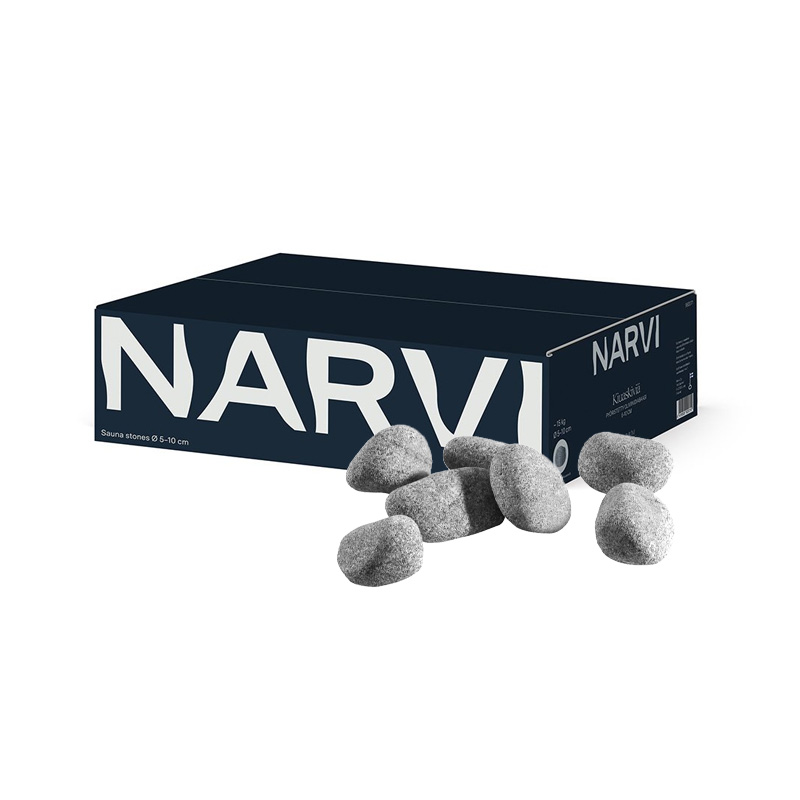 narvi round oviline _ main pic 1 Narvi Round Stones | Sauna Stones | Rounded | 10-15cm | 44lbs - Image 1