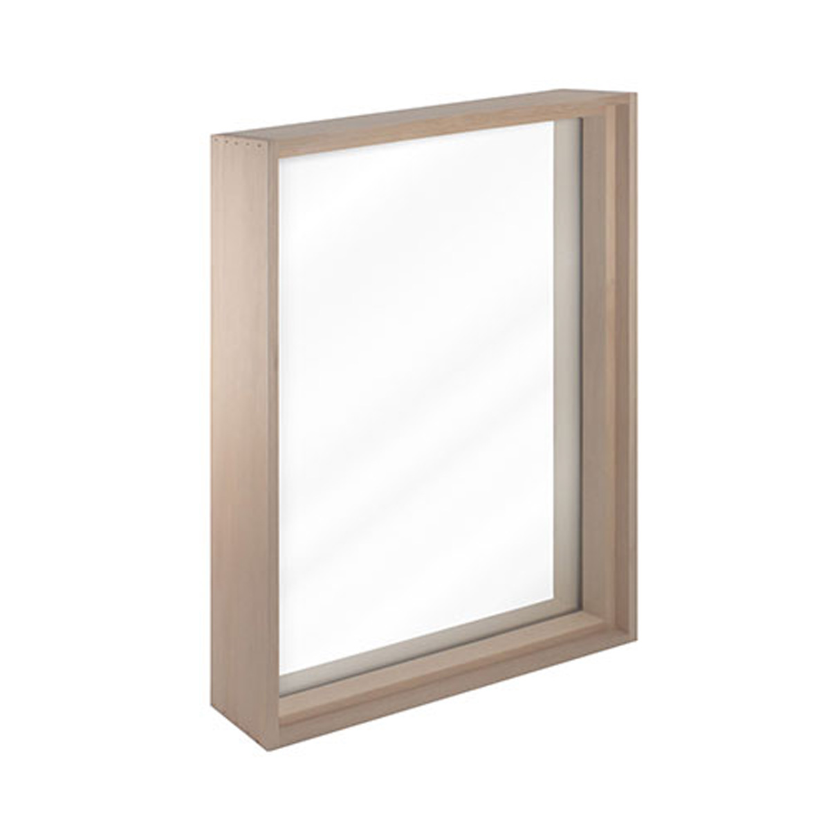 Dual Pane _ 25-5-8inch x 37 5-8inch _ sauna window _ main pic 1 Standard Framed Dual Pane Glass Sauna Windows Hemlock with Hemlock Jamb | 25-5/8" x 37-5/8" - Image 1