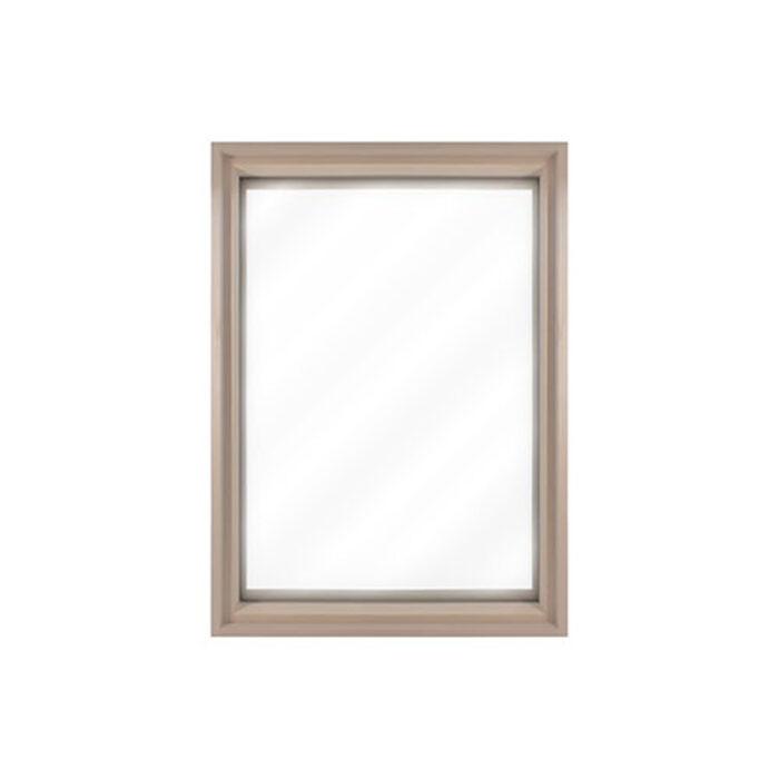 Standard Framed Dual Pane Glass Sauna Windows Hemlock with Hemlock Jamb | 25-5/8" x 37-5/8" - Image 2