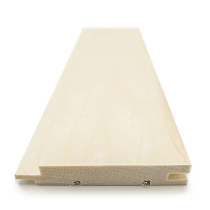 Aspen 1x4 T&G STS4 | Sauna Wood | Tongue & Groove | STS4 Profile | Nickel-Gap | Wall Material - Image 3