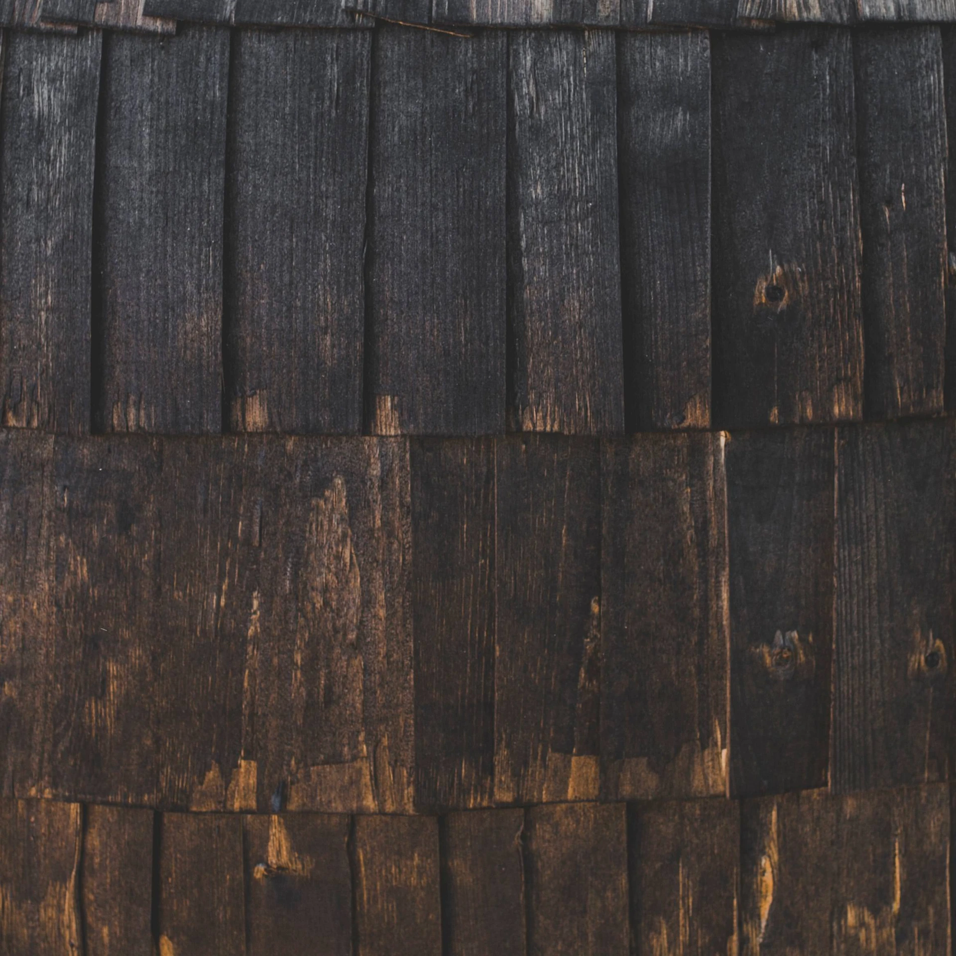 Sauna exterior finish option in ebony