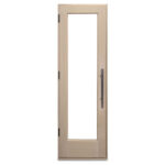 PROSAUNAS Prehung Solid Wood Sauna Door with Insulated Glass | Douglas Fir Sauna Door | Hemlock Jamb | Dual-Pane Insulated Glass | 3 Sizes - Image 4