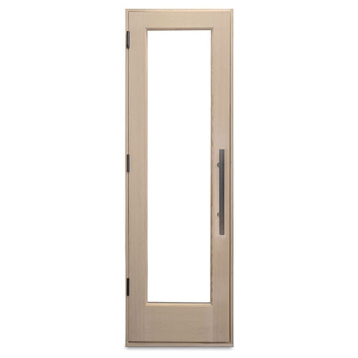 PROSAUNAS Prehung Solid Wood Sauna Door with Insulated Glass | Douglas Fir Sauna Door | Hemlock Jamb | Dual-Pane Insulated Glass | 3 Sizes - Image 4