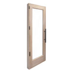 PROSAUNAS Prehung Solid Wood Sauna Door with Insulated Glass | Douglas Fir Sauna Door | Hemlock Jamb | Dual-Pane Insulated Glass | 3 Sizes - Image 7
