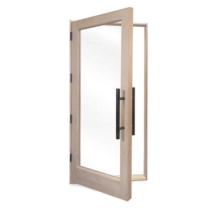 PROSAUNAS Prehung Solid Wood Sauna Door with Insulated Glass | Douglas Fir Sauna Door | Hemlock Jamb | Dual-Pane Insulated Glass | 3 Sizes - Image 3