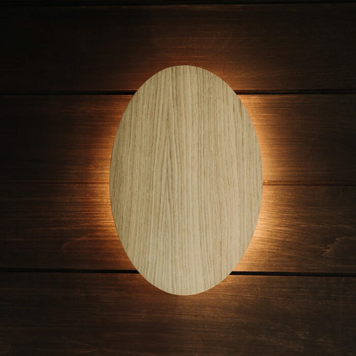 HUUM OVO Light | Sauna Lighting | Wood - Image 2