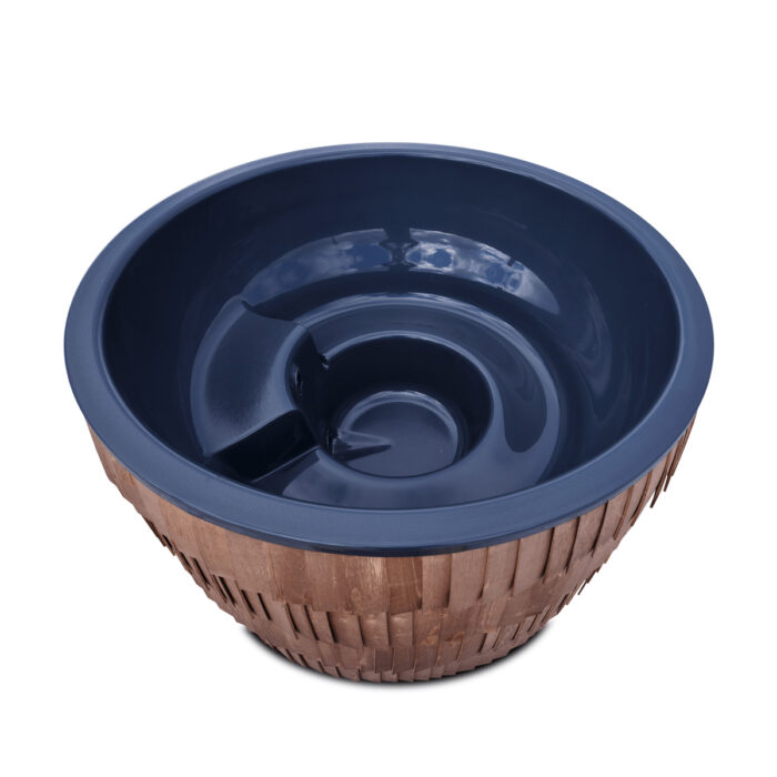 Iglucraft Wood Fired Hot Tub | Premium Outdoor Wood Burning Hot Tub | Ebony or Chestnut - Image 6