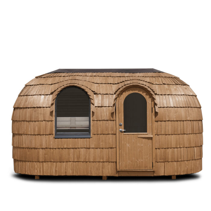 4 - 6 Person Iglusauna Double | Electric Sauna | Ebony or Chestnut - Image 2