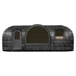 6 Person Iglusauna Panoramic | Luxury Outdoor Sauna | Ebony or Chestnut