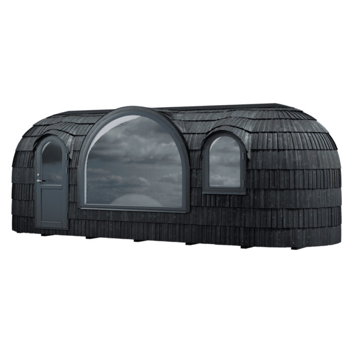 6 Person Iglusauna Panoramic | Luxury Outdoor Sauna | Ebony or Chestnut - Image 3