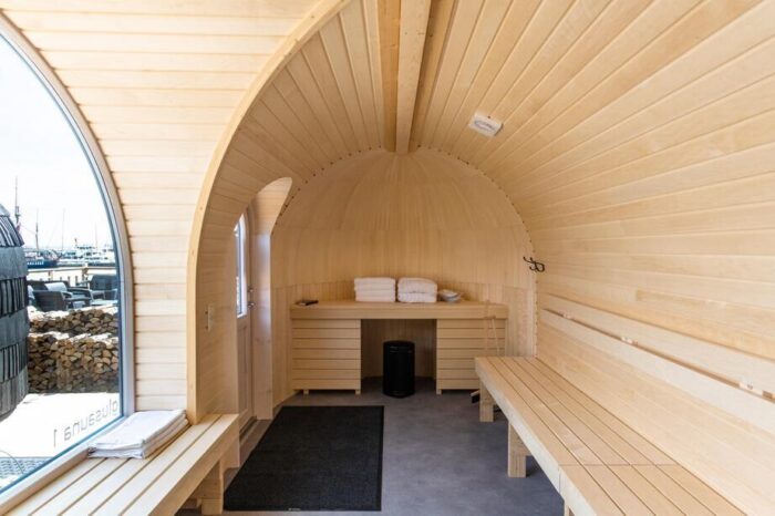 6 Person Iglusauna Panoramic | Luxury Outdoor Sauna | Ebony or Chestnut - Image 8