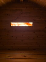 Himalayan Salt Sauna Panel with LED Backlighting | Pink or White | 4" or 12" - Image 3