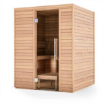 2 Person Luxury Modern Indoor Sauna | Auroom Baia Model | Aspen or Thermo-Aspen