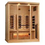 3 Person Infrared Sauna with Himalayan Salt Bar | Supernova Model | Full Spectrum