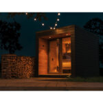 5 Person Arti High End Sauna | Fully Assembled Outdoor Cabin with Terrace - Image 15