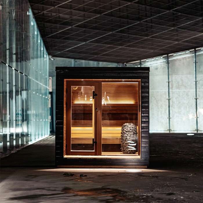 5 Person Arti High End Sauna | Fully Assembled Outdoor Cabin with Terrace - Image 6