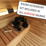 2 Person Outdoor Modern Sauna | Mira S by Auroom | Black or Natural Finish - Image 10