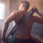 Back Washer | Linen Terry | Black - Image 3