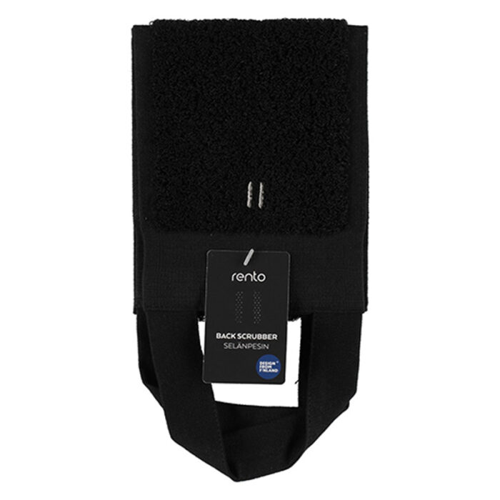 Back Washer | Linen Terry | Black - Image 2