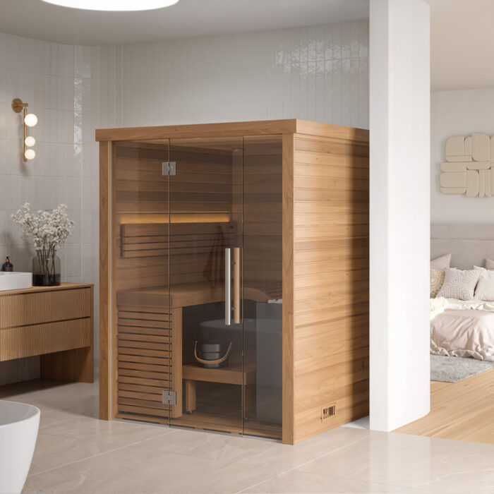 Baia Glass modern sauna
