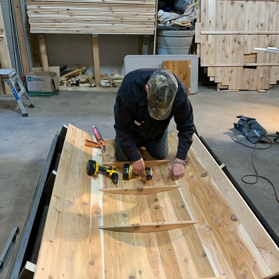 Premium Western Red Cedar construction