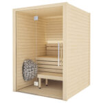 2 Person Luxury Indoor Sauna | Auroom Cala Glass | Aspen or Thermo-Aspen - Image 2