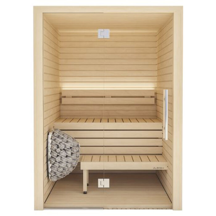 2 Person Luxury Indoor Sauna | Auroom Cala Glass | Aspen or Thermo-Aspen - Image 4