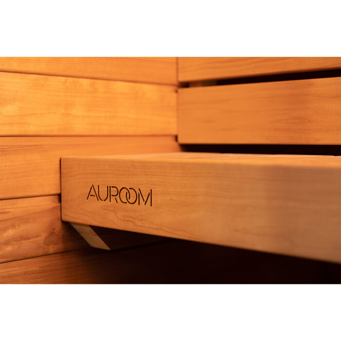 3 Person Auroom Cala Wood Luxury Sauna Room | Thermo-Aspen Indoor Sauna - Image 6
