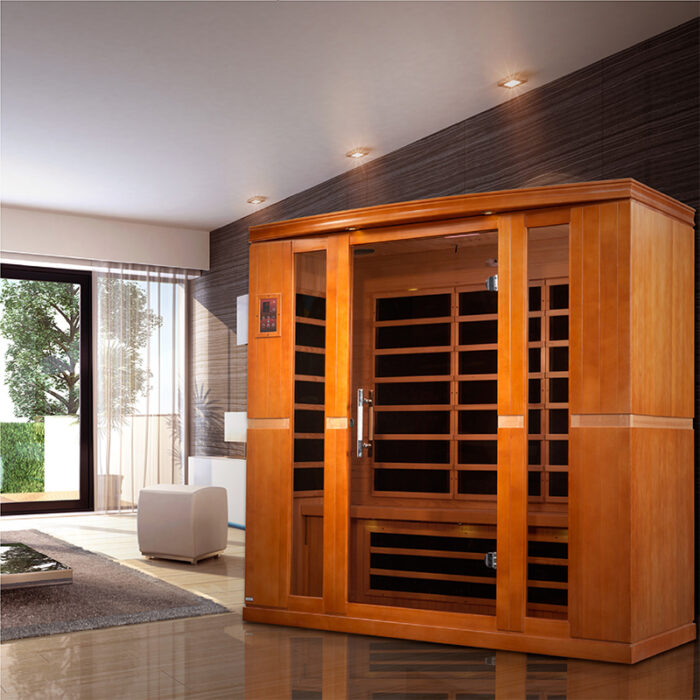 4 Person Indoor Infrared Sauna | Bergamo Model | Low EMF & Ultra Low EMF - Image 4