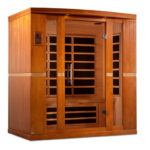4 Person Indoor Infrared Sauna | Bergamo Model | Low EMF & Ultra Low EMF