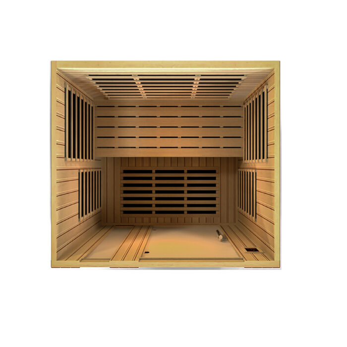 3 Person Indoor Infrared Sauna | Lugano Model | Low EMF, Ultra Low EMF & Full Spectrum - Image 5