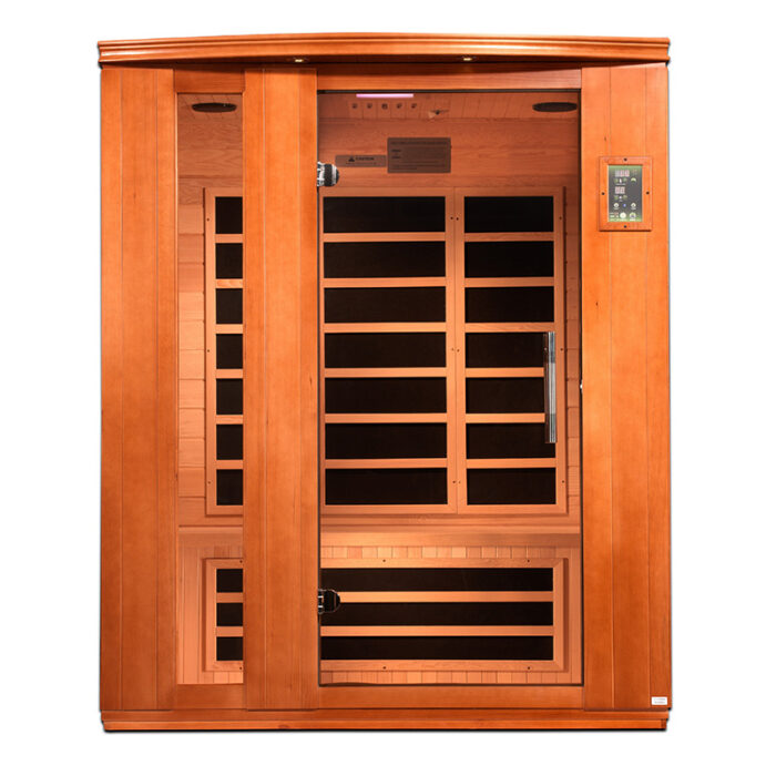 3 Person Indoor Infrared Sauna | Lugano Model | Low EMF, Ultra Low EMF & Full Spectrum - Image 2