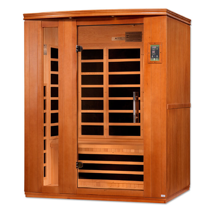 3 Person Indoor Infrared Sauna | Lugano Model | Low EMF, Ultra Low EMF & Full Spectrum - Image 3