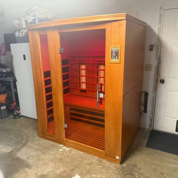3 Person Indoor Infrared Sauna | Lugano Model | Low EMF, Ultra Low EMF & Full Spectrum - Image 5