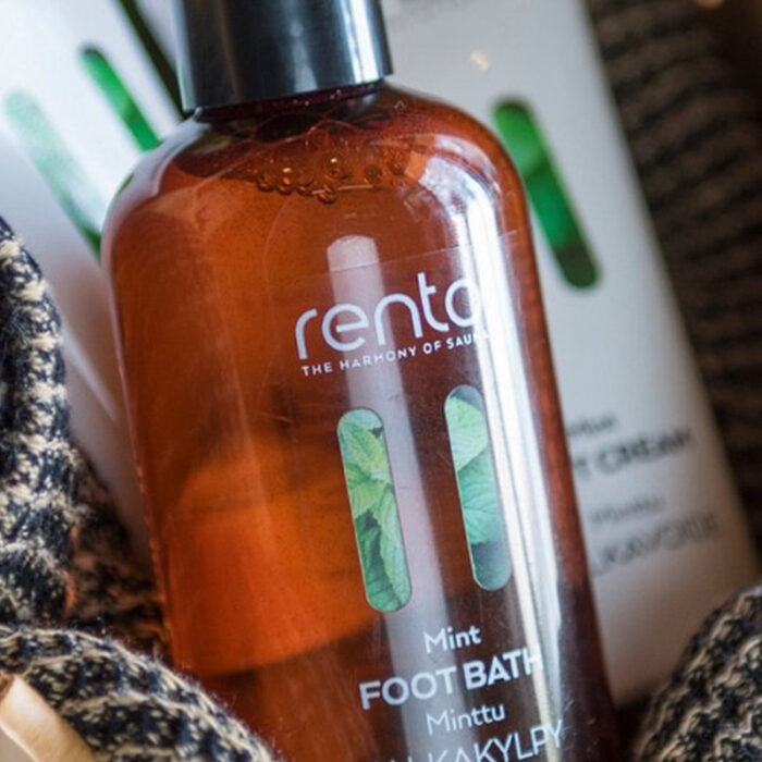 Rento Gift Set | Foot Care Gift Set | Foot Bath, Foot Scrub, & Foot Cream | Mint - Image 3