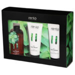 Rento Gift Set | Foot Care Gift Set | Foot Bath, Foot Scrub, & Foot Cream | Mint